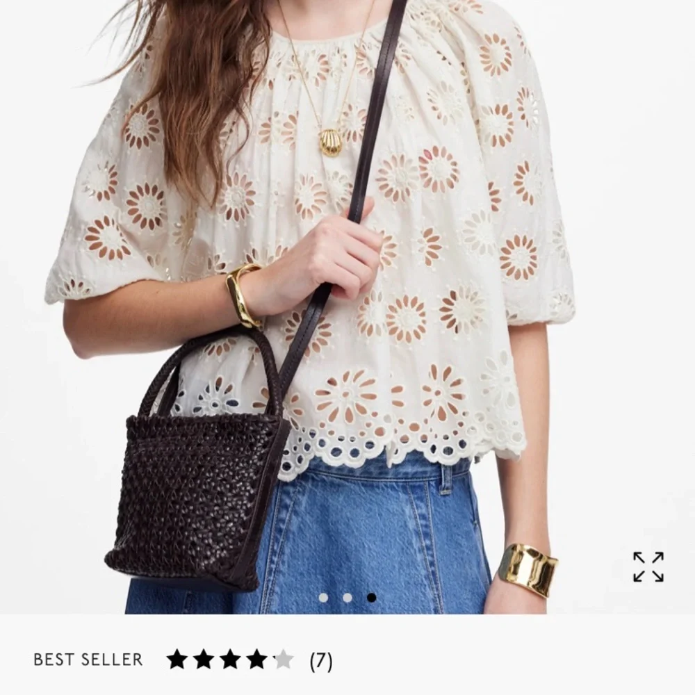 Madewell woven leather